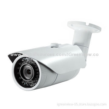 4X Optical Zoom IP Bullet Camera, Supports P2P, Mobile Push Video